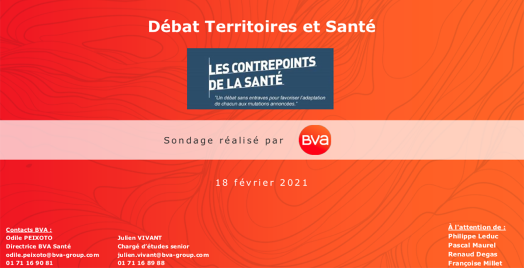 Sondage BVA Santé pour les Contrepoints_Territoires et Santé_18 février 2021