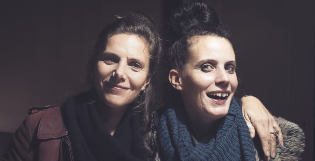 Aline Vaichère et Amandine Rey alias Celo Fane ©Nadia Berg