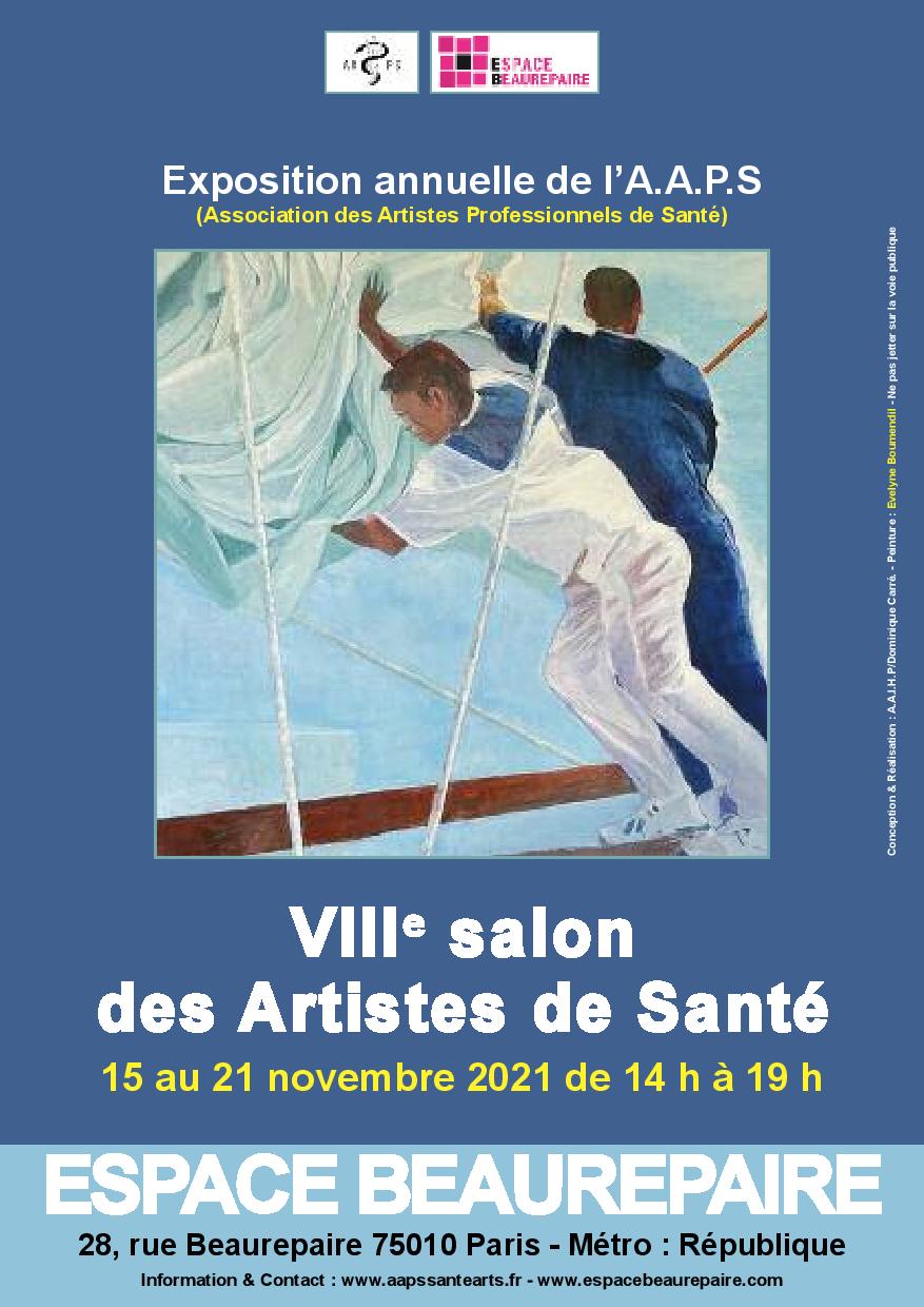 Exposition annuelle AAPS_Association des artistes professionnels de santé_Paris 2021